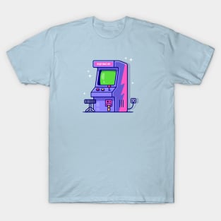 Arcade Machine Cartoon T-Shirt